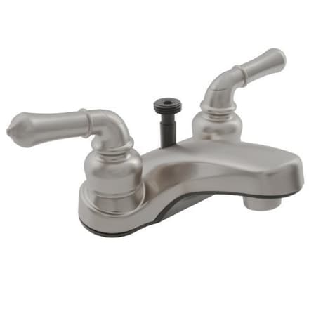 Dura Faucet CLASSICAL RV LAVATORY FAUCET W/ DIVERTER - BRUSHED SATIN NICKEL DF-PL720C-SN